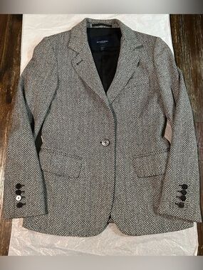 BURBERRY LONDON LAMB WOOL BLAZER EXCELLENT CONDITION
